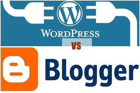 blogspot and wordpress